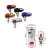 Motorcycle ABS Anti-Lock Braking System 10mm Brake Caliper High Performance Front Rear Disc Brake Caliper Universal Replacement ABS Brake System Upgrade Ready Stock Malaysia