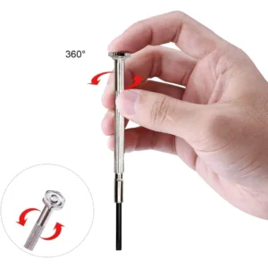 11PCS Mini Precision Screwdriver Set Red Box Heavy Duty Repair Tool Kit for Electronics Phones Watches Computers Toys Ready Stock Malaysia