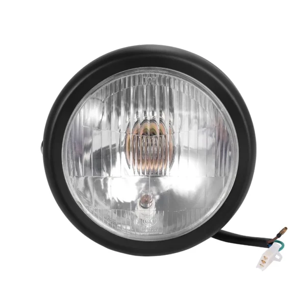 my-11134207-7rasd-m7ub1x4vc4v259.webp 6.5 Inch Universal Cafe Racer Round Motorcycle LED Headlight Head Lamp 6.5” Distance Light High Brightness Retro Style Refit Headlamp Durable Waterproof Ready Stock Malaysia