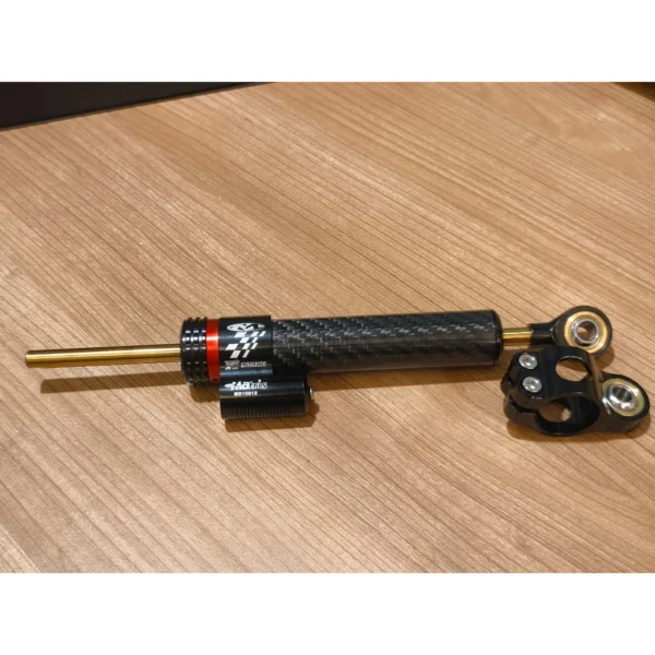 MATRIS Steering Damper Motorcycle Stabilizer Steering Shock Absorber Compatible Y15ZR Y16 LC135 RS150 RSX150 Adjustable Handlebar Damper High Performance Ready Stock Malaysia