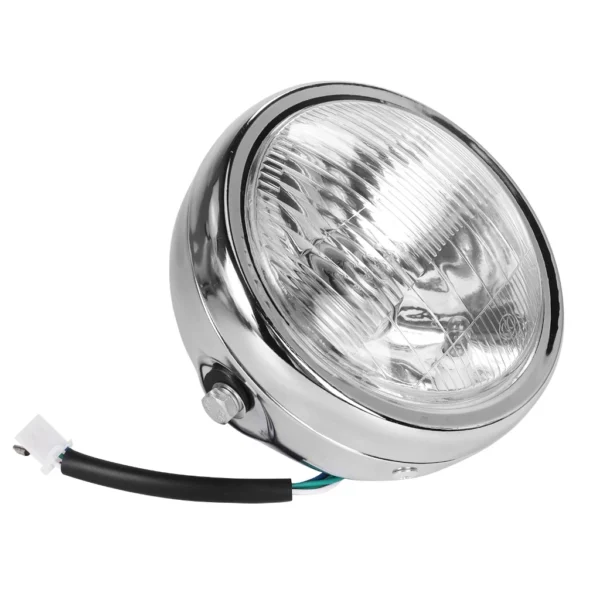 my-11134207-7rasg-m7ub19zx71y6e3.webp 6.5 Inch Universal Cafe Racer Round Motorcycle LED Headlight Head Lamp 6.5” Distance Light High Brightness Retro Style Refit Headlamp Durable Waterproof Ready Stock Malaysia