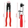 Multifunctional CV Joint Boot Clamp Pliers Hose Band Cut-Off Pliers Tool Kit for Automotive Repair