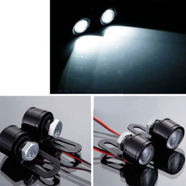 ph-11134201-23030-eyyqf3riq9nv95.webp 2PCS White LED Motorcycle Handlebar Spotlight Driving Fog Light Headlight Lamp Universal Motorcycle Auxiliary LED Driving Light Waterproof High Brightness Ready Stock Malaysia