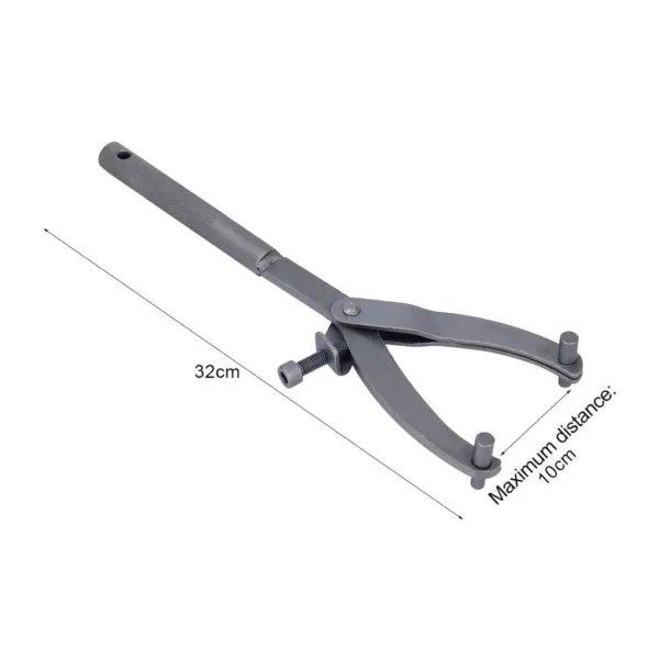 sg-11134201-23010-kfz8v4yx7cmv1a.webp Universal Motorcycle Pulley Holder Spanner Heavy Duty Clutch Flywheel Sprocket Removal Tool Adjustable Repair Tool for Motorcycle Engine Maintenance Ready Stock Malaysia