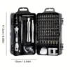 115-in-1 Magnetic Screwdriver Set Precision Repair Tool Kit with Multifunctional Bits