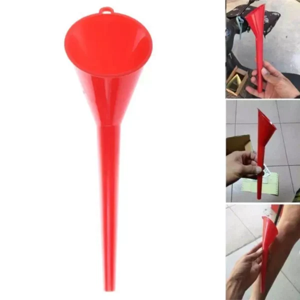 Car Refueling Funnel Gasoline Engine Oil Funnel Motorcycle Farm Machine Fuel Additive Funnel Spill Proof Oil Filling Tool Durable Plastic Universal Ready Stock Malaysia
