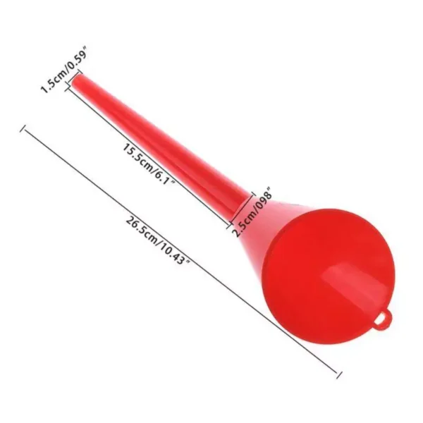 Car Refueling Funnel Gasoline Engine Oil Funnel Motorcycle Farm Machine Fuel Additive Funnel Spill Proof Oil Filling Tool Durable Plastic Universal Ready Stock Malaysia