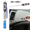 Auto Car Air Conditioning Outlet LCD Digital Thermometer Gauge Temperature Meter Vent Clip On Digital Car Interior Temperature Monitor Tool Ready Stock Malaysia